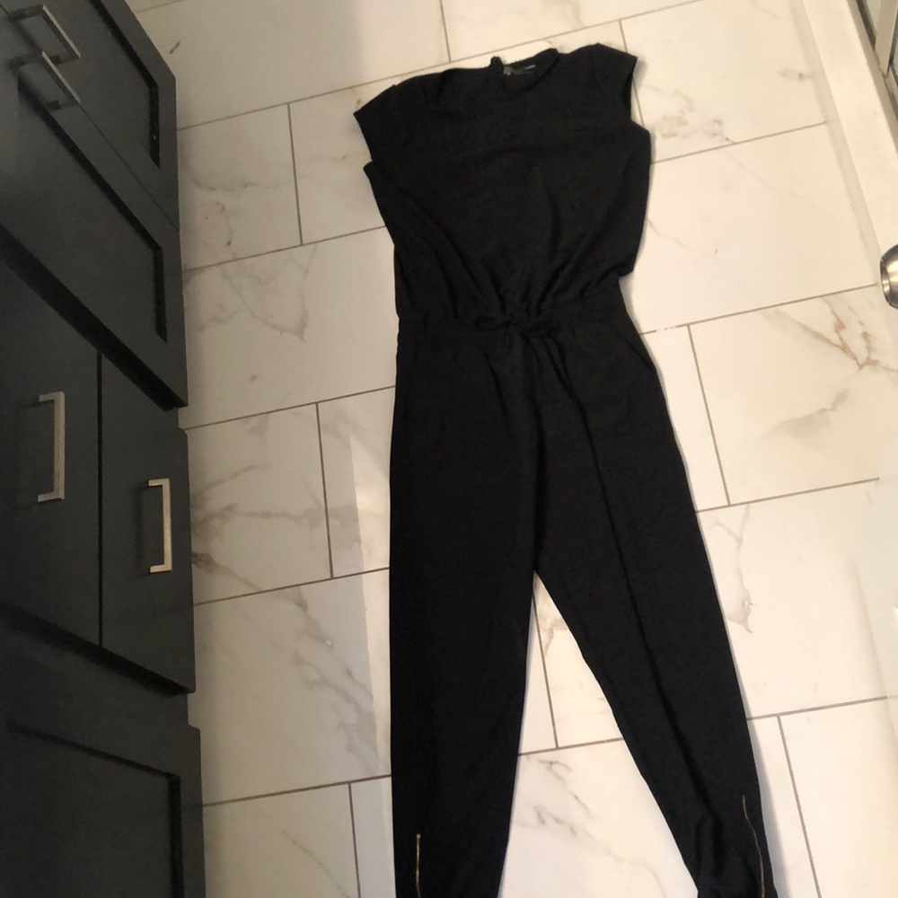 Black Albion Fit Jumpsuit Medium